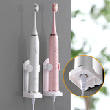 Adjustable Toothbrush Holder Electric Toothbrush Base Silicone Non-slip Wall Mount Brush Body Rack Adapt 99%