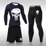 Men's Sportswear Suits Gym Tights Training Clothes