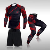 3 Pcs Set Men's Workout Sports Suit