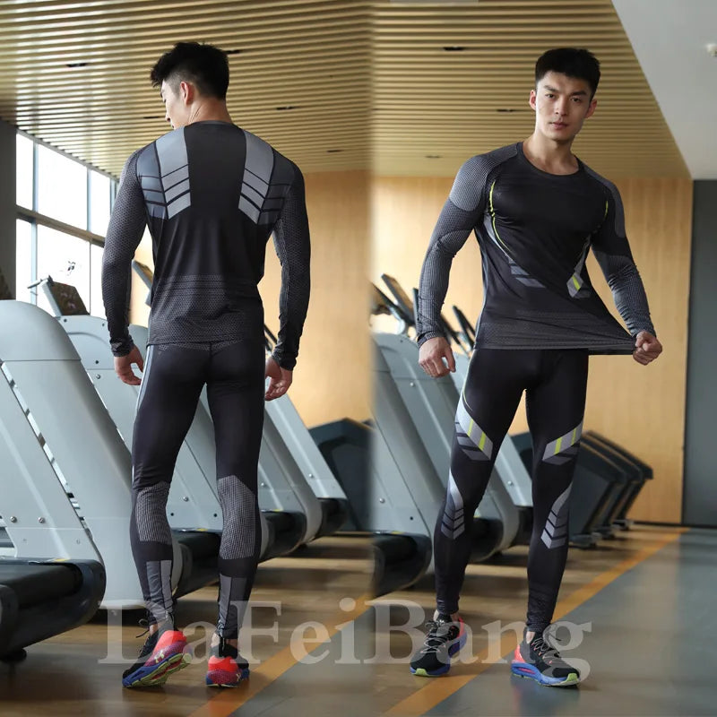 3 Pcs Set Men's Workout Sports Suit