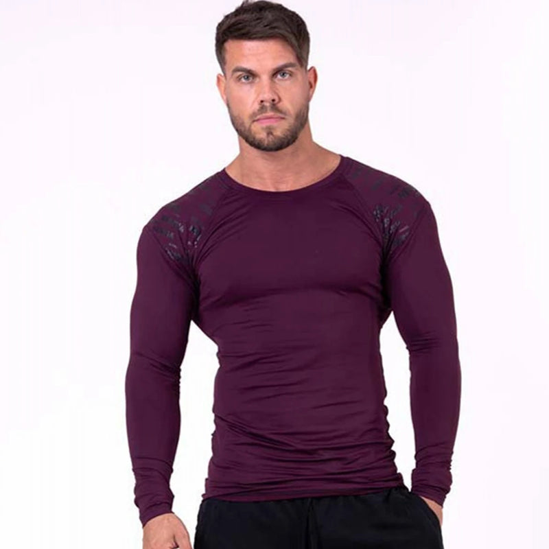 Men Skinny Long sleeves t shirt