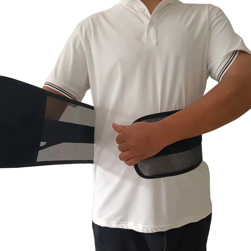 New Design Adjustable Double Pull Support Orthopedic Posture Corrector Brace Lower Back Lumbar Support Belt Pain Relief