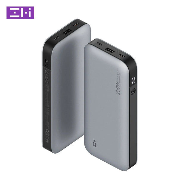 ZMI QB826 QB826G 25000mAh Power Bank No.20 120W 100W 65W Fast Charging for Laptop Macbook Xiaomi Phone PS5 Switch