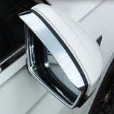 Car Rear Stick Side Glass Mirror Trim Frame Rain Shield Visor Shade Eyebrow For VW Tiguan L MK2 2016 2017 2018 2019 2020 2021