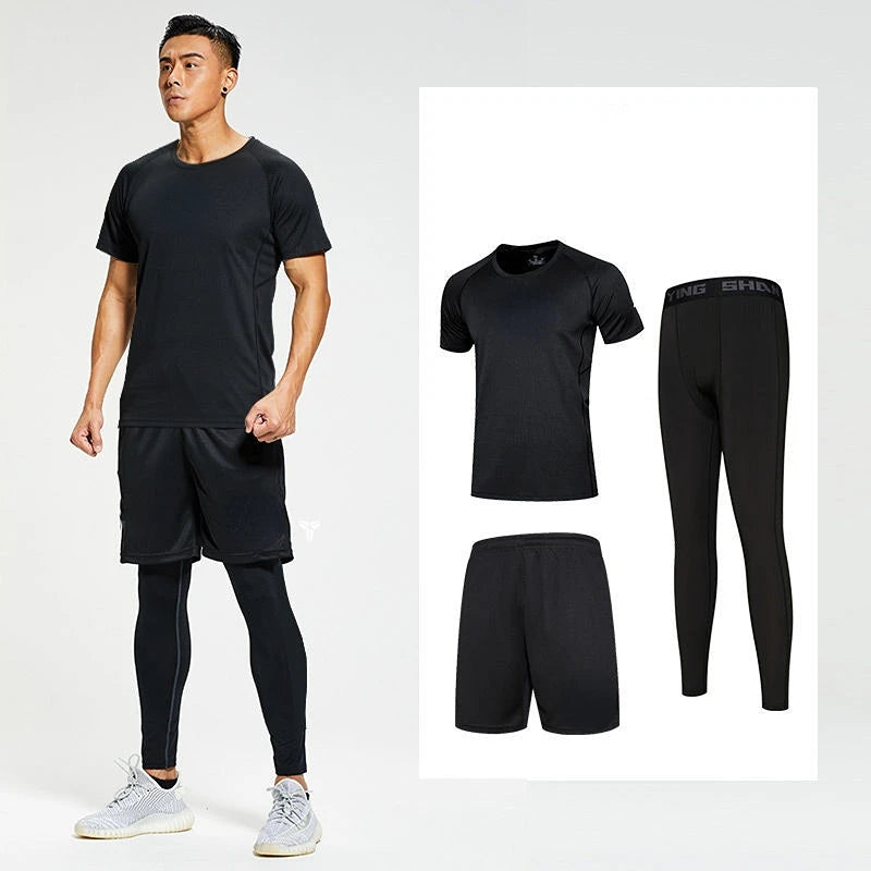 Men's Tracksuit Gym Suit