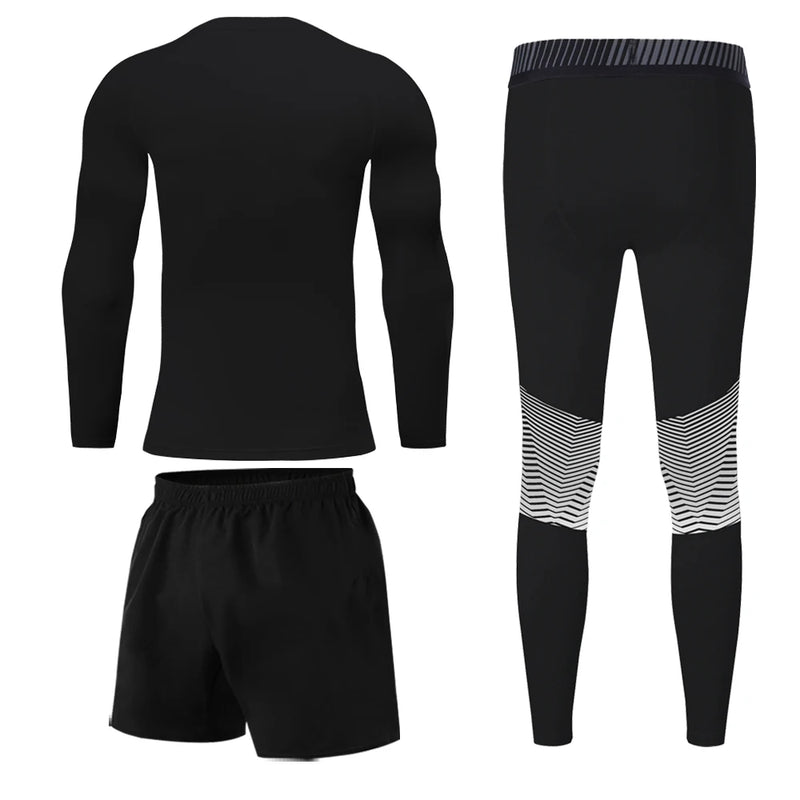 Compression Set Thermal Underpants