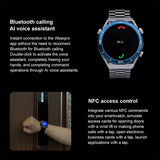 2024 New GPS Sports Smart Watch Men AMOLED HD Full Touch Screen IP68 Waterproof NFC Compass Bluetooth Call ECG+PPG Smart Watches