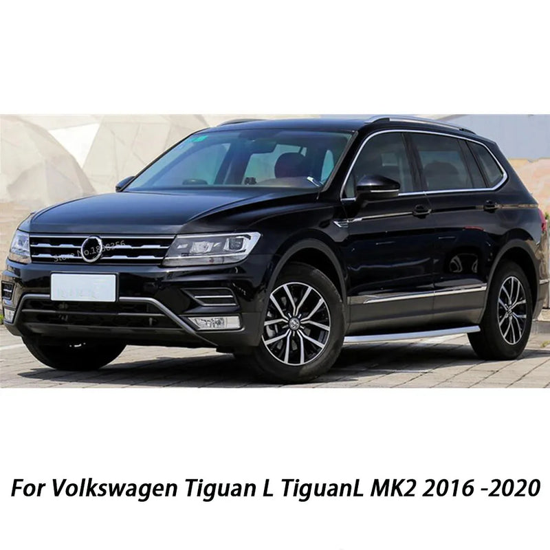 For Volkswagen VW Tiguan L MK2 2016 2017 2018 2019 2020 ABS Chrome Car Rear Back Glass Wiper Nozzle Frame Trim Tail Window Lamp